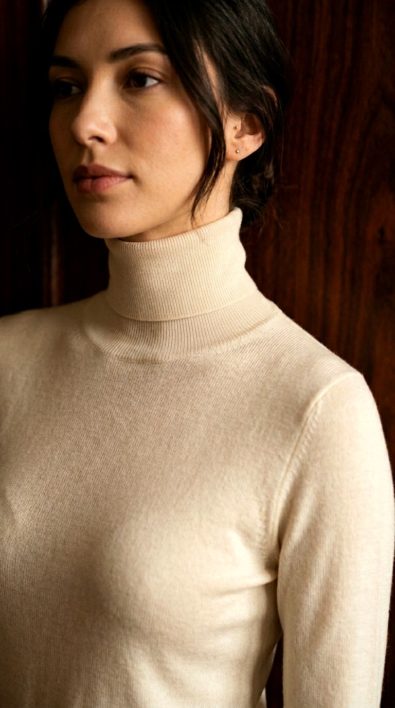 Fine Merino Turtleneck - 20 casual business attire for women
