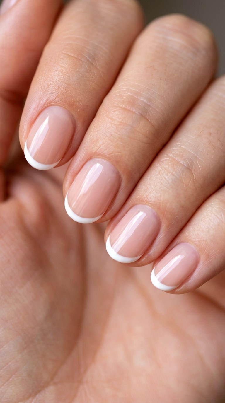 Flirty Micro French Tips - 28 Gorgeous Spring Color Street Nails