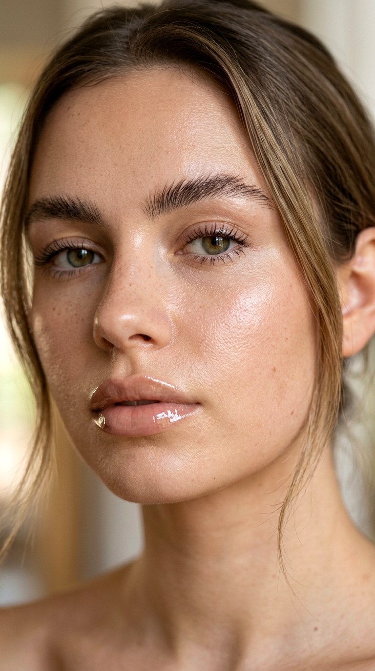 Glass Nude Glossy Lips - 20 glossy lips makeup 2026