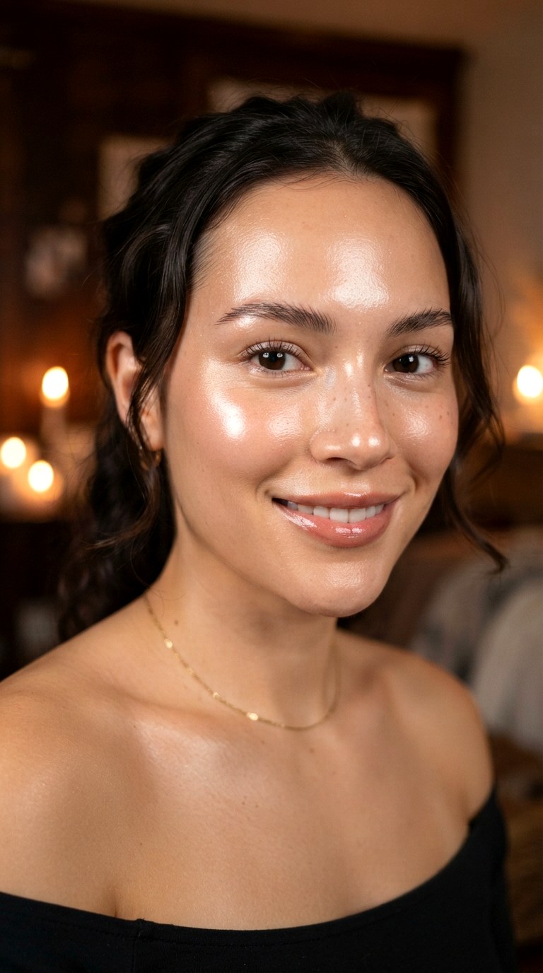 Glowy Primer Simple Natural Makeup For A Lit From Within Base - 30 simple natural makeup