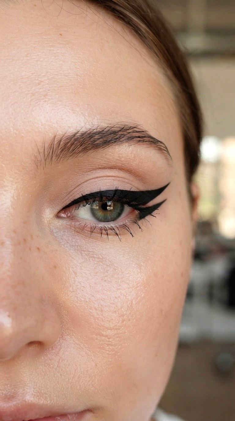 Graphic Double Winged Illusion makeup eyeliner - 27 makeup eyeliner