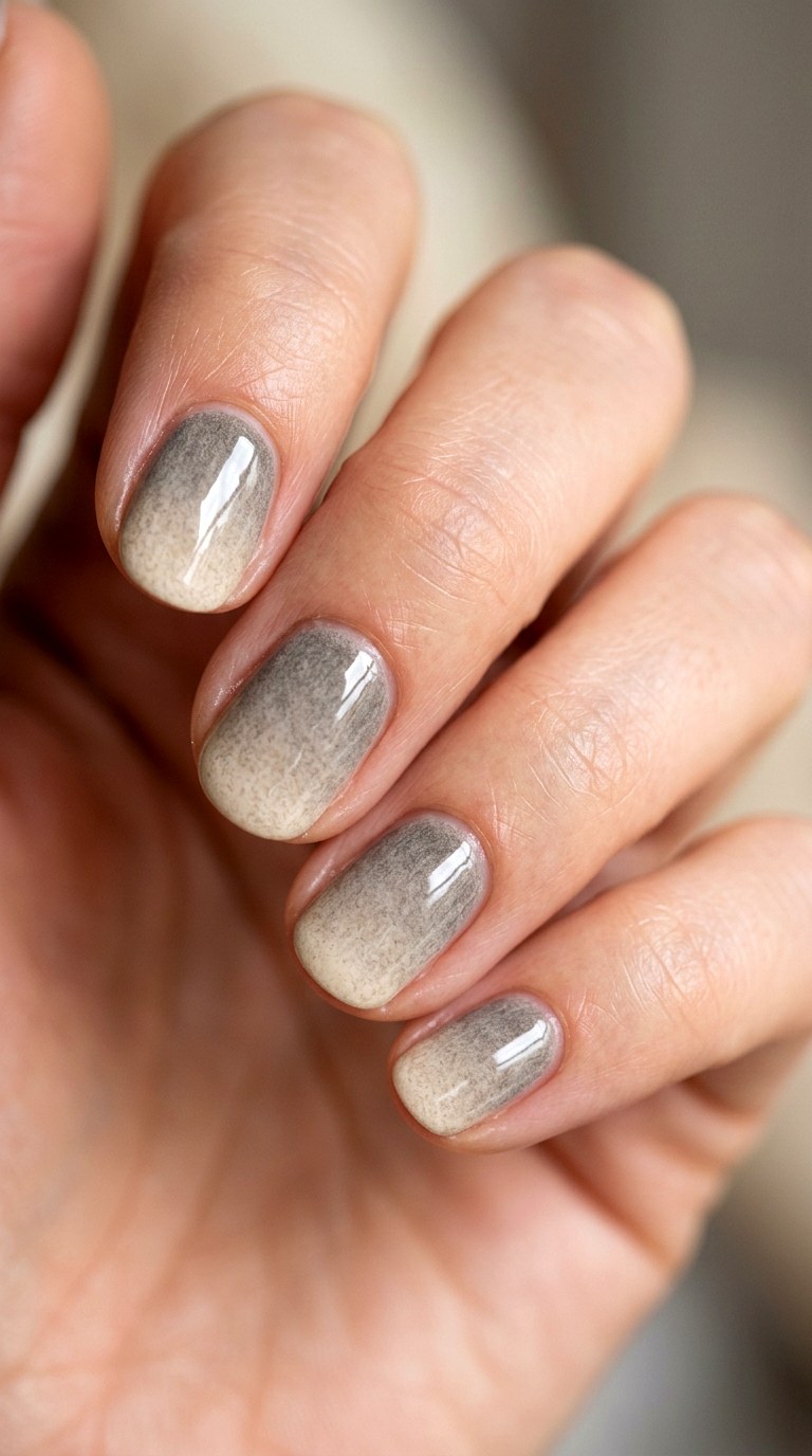 Greige Cashmere Melt - 27 Neutral Spring Ombre Nails