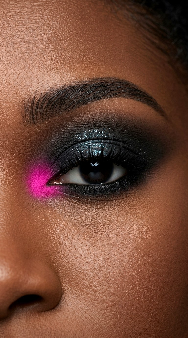 Hot Magenta Inner Corner - 28 colorful eyeshadow looks