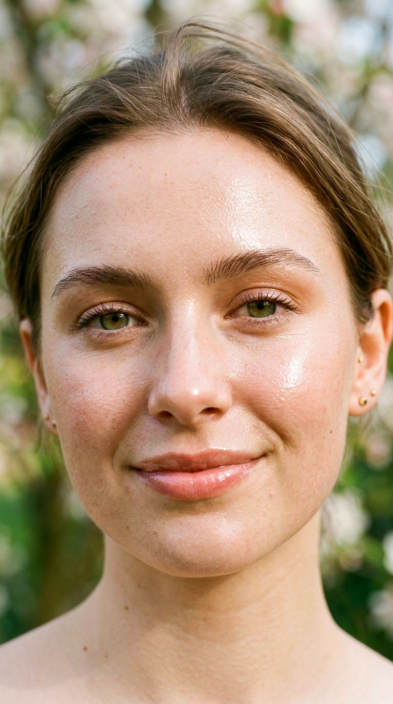 Hydrated Glossy Skin Finish - 20 Cherry Blossom Glow Makeup