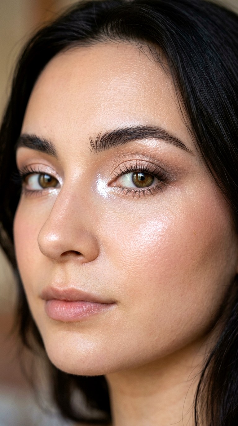 Inner Corner Brightening Glow Pop - 20 Glass Skin Full Glam Makeup Trends Everyone Loves