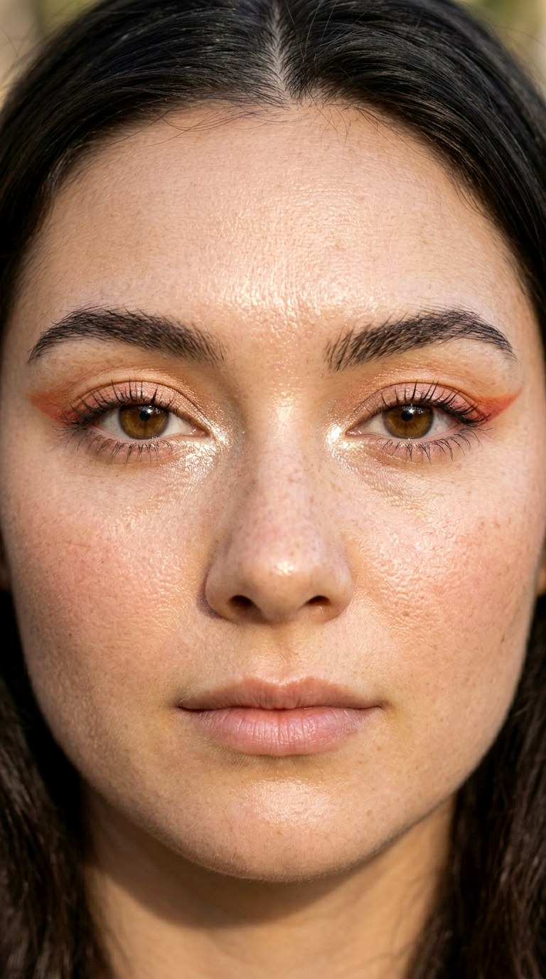 Inner Corner Glow as the Focal Point - 21 Solar Flare Spring Eyeliner Radiant Inner-Corner Glow Wings for a Warm Seasonal Aura