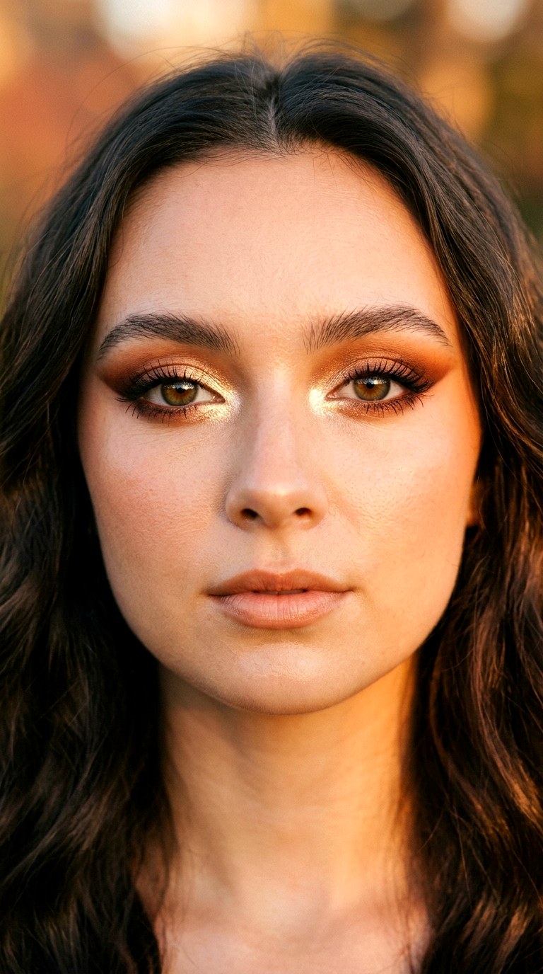 Inner Glow and Outer Warmth Balance - 21 Solar Flare Spring Eyeliner Radiant Inner-Corner Glow Wings for a Warm Seasonal Aura