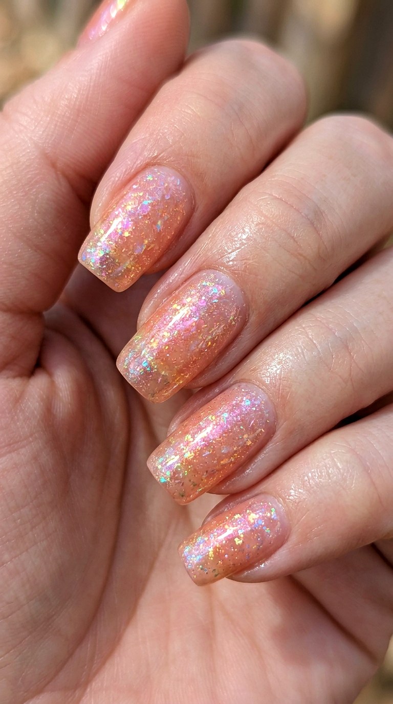 Iridescent Jelly Nails - 23 Trendy Spring Color Street Nails