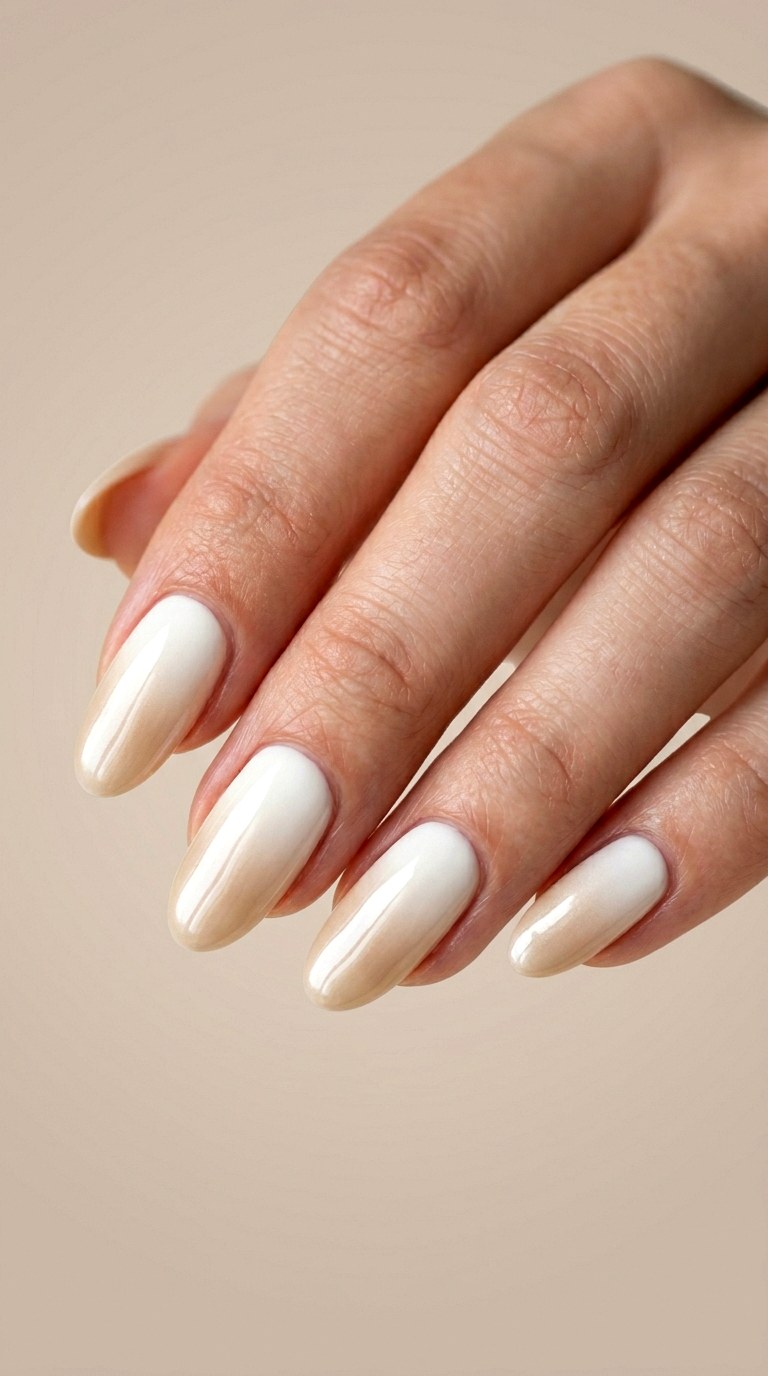 Ivory Silk Duo - 27 Neutral Spring Ombre Nails