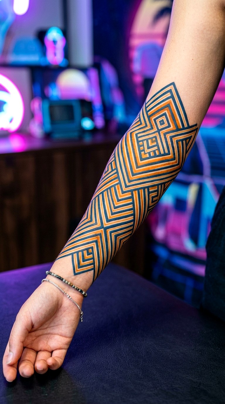 Jagua Blue Fusion Grooves - 22 henna inspo
