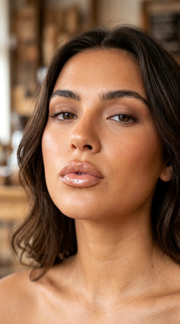 Latte Cream Lip Combo - 27 Viral Bold Pouty Lips Makeup Trends Taking Over 2026