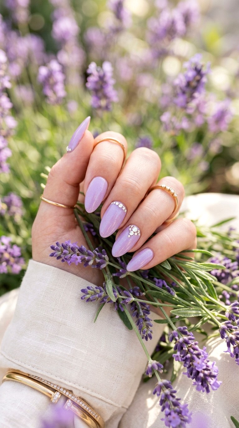 Lavender Dream Nails - 22 Cute Spring Nail Ideas for a Fresh Seasonal Manicure