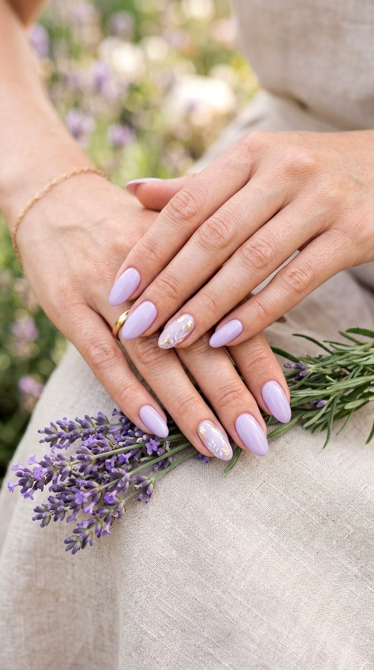 Lavender Hues - 22 Spring Nail Inspiration Ideas for Your Next Manicure