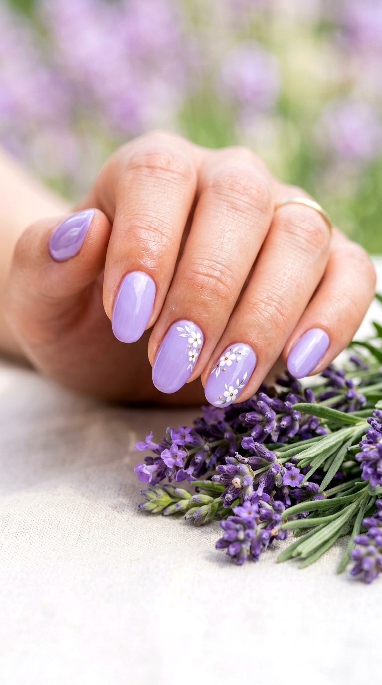 Lavender Purple - 20 Spring Nail Colors That Will Instantly Brighten Your Look