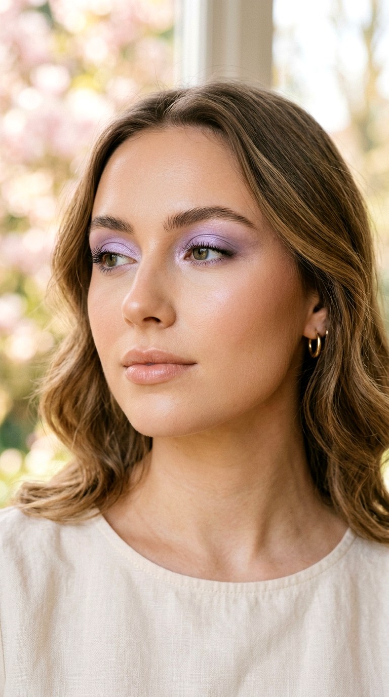 Lavender Satin Finish Makeup - 29 Lavender Dream Spring Makeup