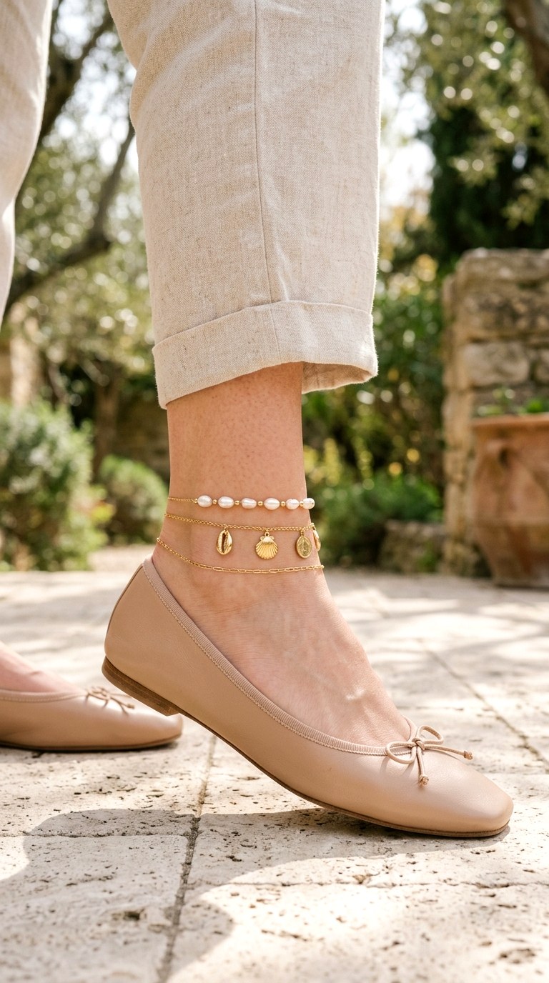 Layered Anklets - 23 Next-Level Spring Fashion Accessories 2026 That Are Set to Go Viral Everywhere