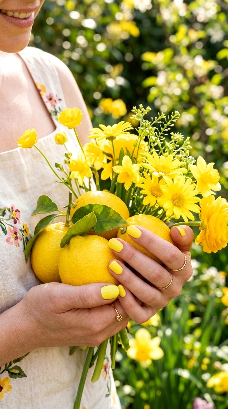 Lemon Yellow Nails - 27 Viral Spring Nail Trends Everyone Is Obsessed With