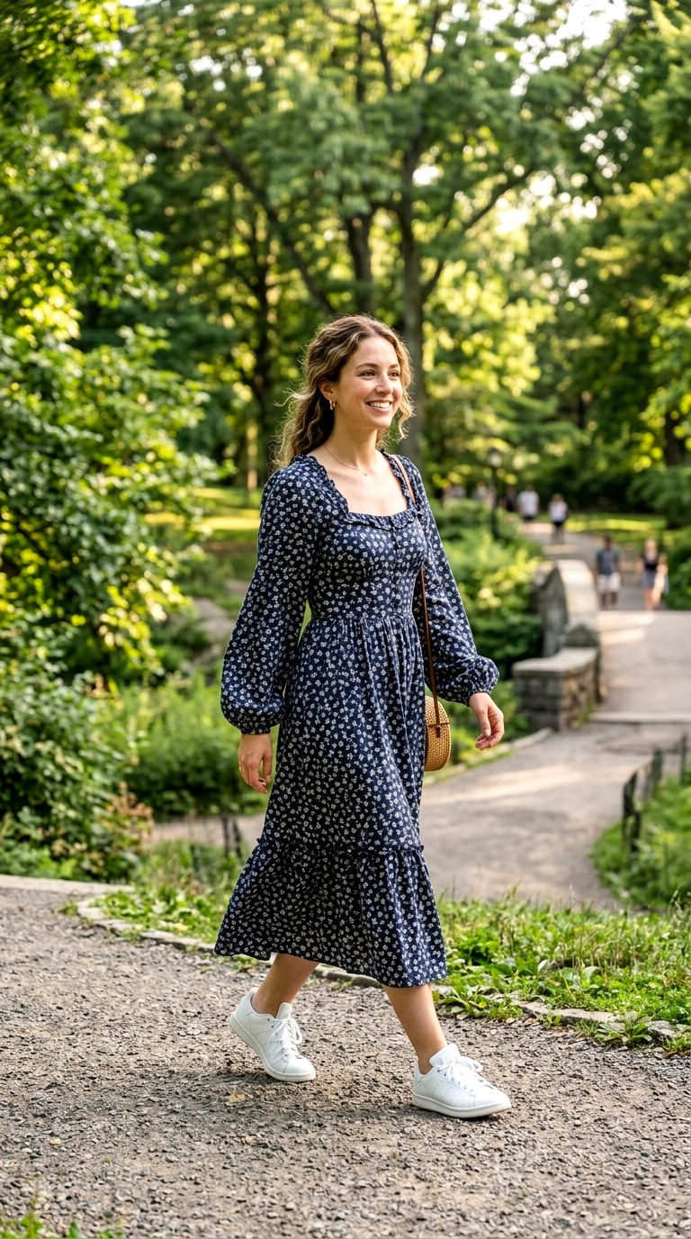 Lightweight Prairie Dress - 20 western outfits women casual