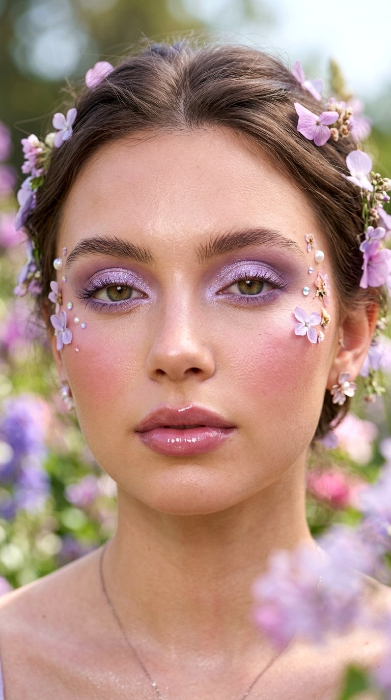 Lilac Halo Eyes - 20 Fresh Bloom Beauty Trend 2026