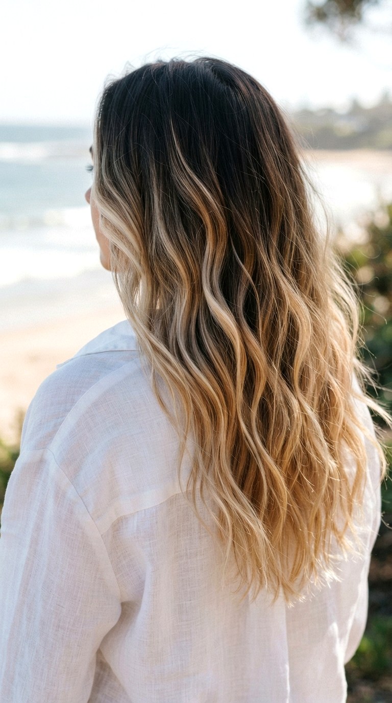 Lived In Beach Balayage - 21 hair dye styles
