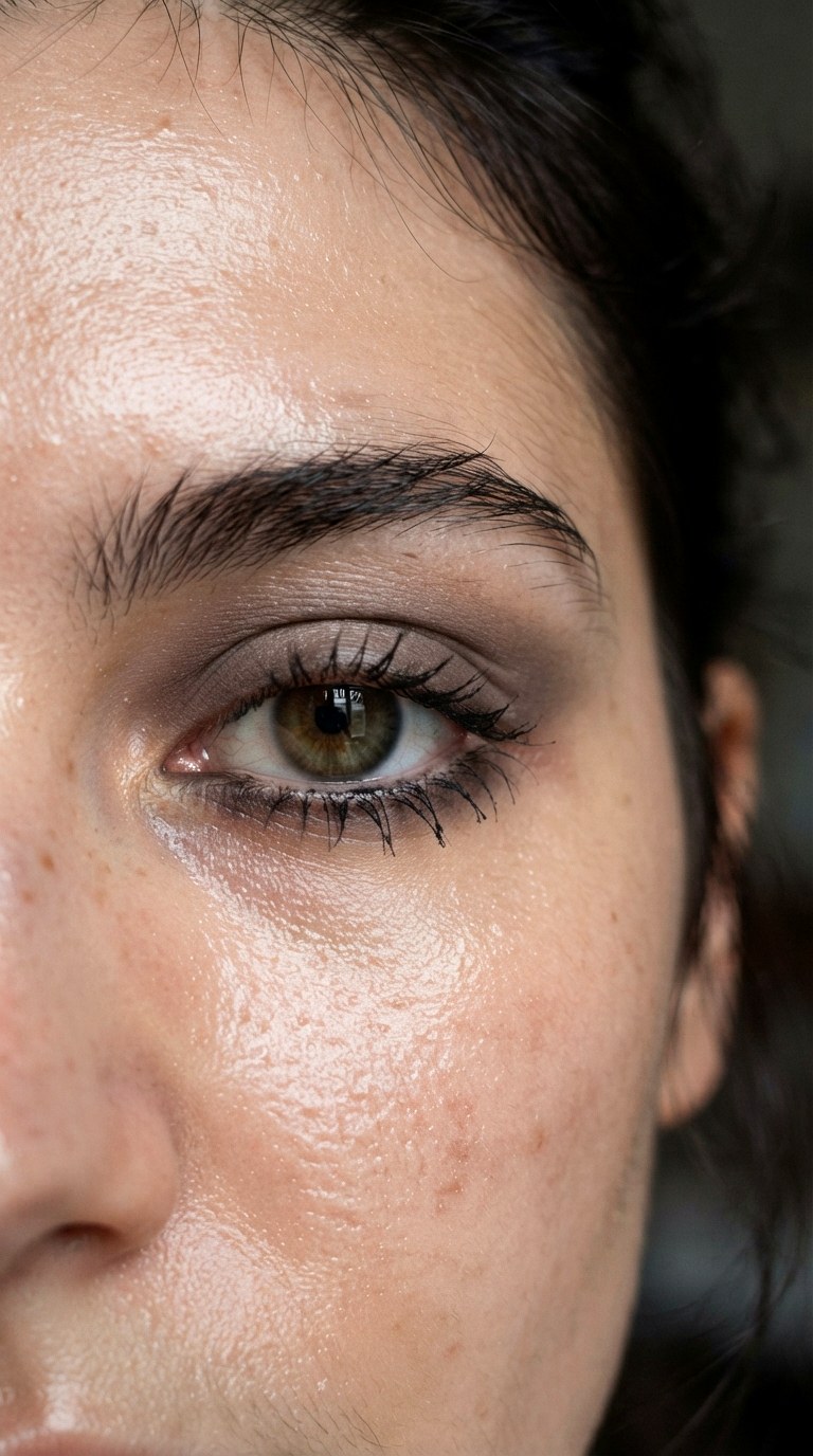 Lived In Smoky Simple Natural Makeup With Soft Taupe - 30 simple natural makeup
