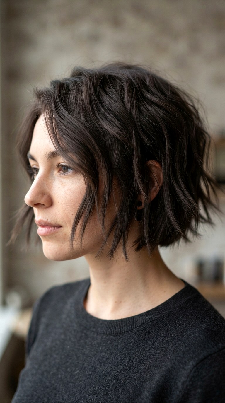 Luxe Brushed Suede Finish - 26 subtle dimensional brunette