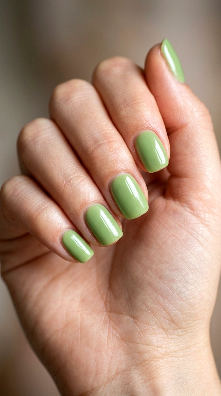 Matcha Moment - 26 Durable Spring Color Street Nails