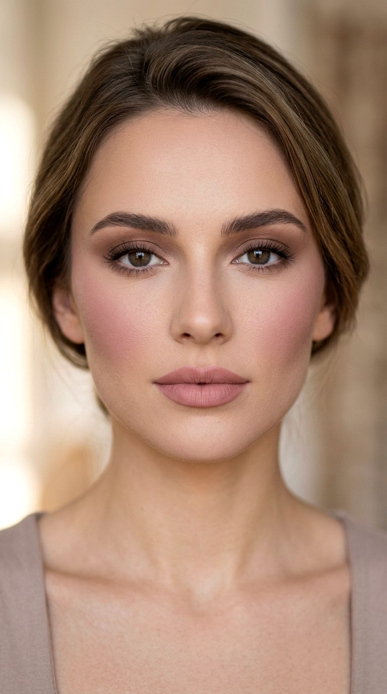 Matte Rosy Nude Makeup Aesthetic - 23 Rosy Nude Makeup Aesthetics