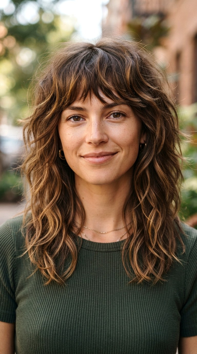 Medium Length Wolf Cut - 24 Wolf Cut Hairstyles