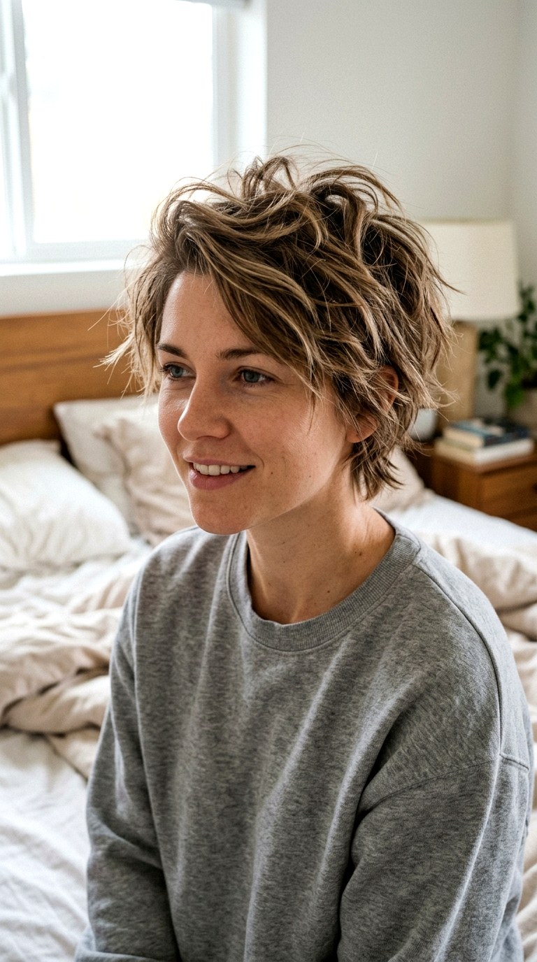 Messy Bedhead Bixie - 24 bixie hairstyle
