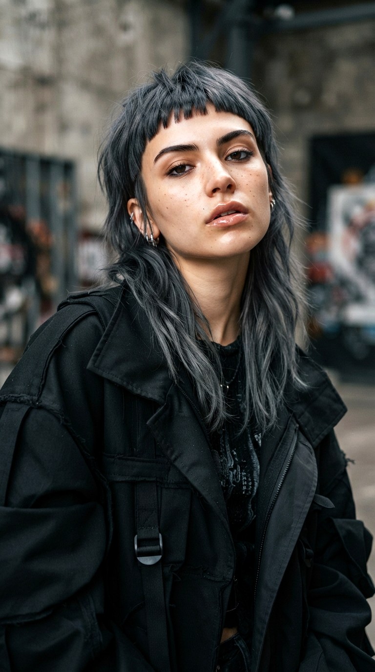 Micro Bangs Wolf Cut - 24 Wolf Cut Hairstyles