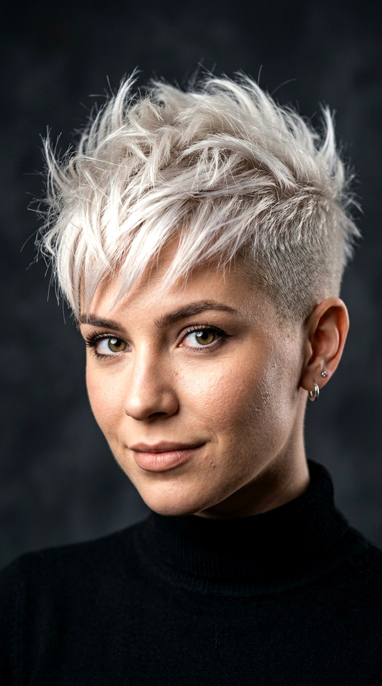 Micro Pixie with Textured Top - 29 hairstyle ideas