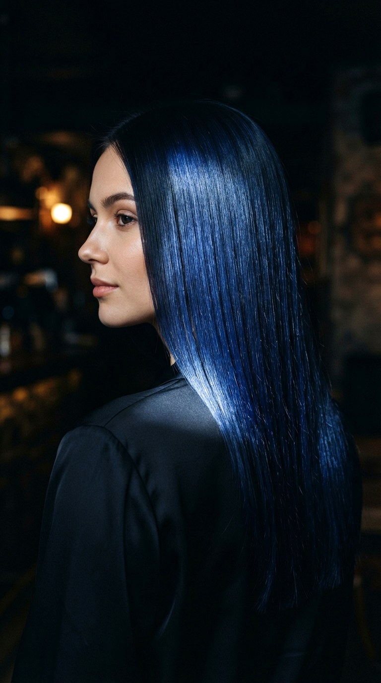 Midnight Sapphire - 24 hair dye inspo