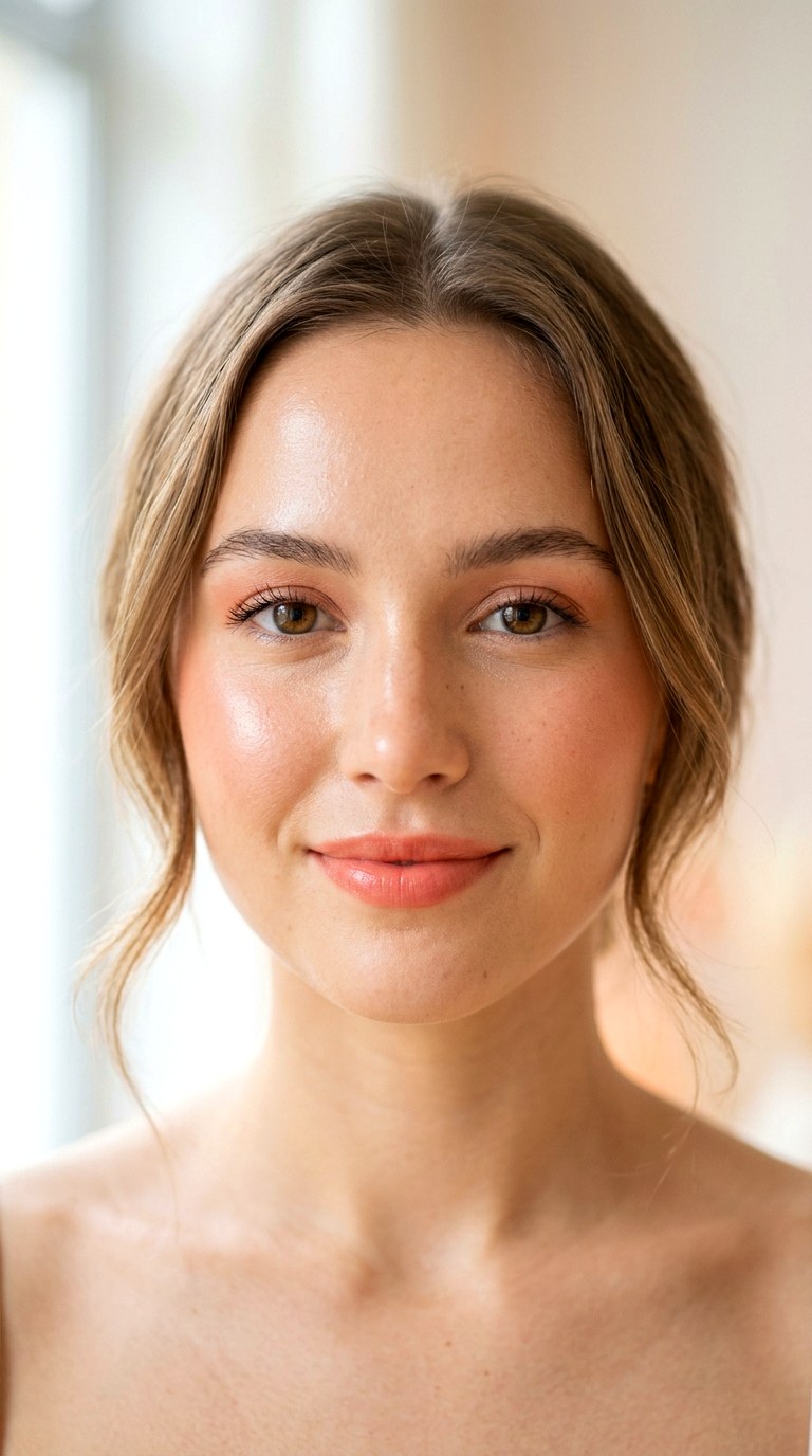 Milky Coral Glow Tone - 20 Cherry Blossom Glow Makeup