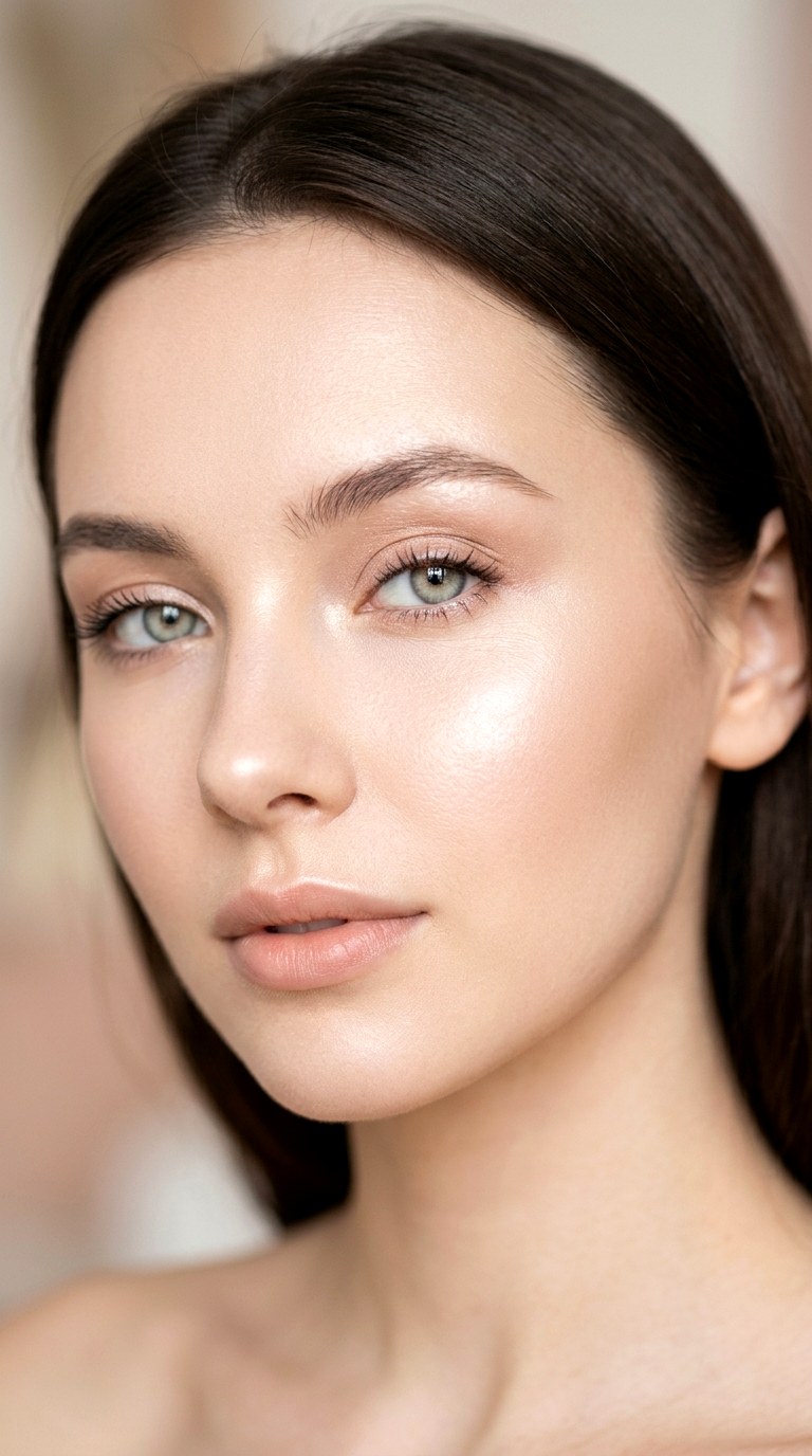Milky Pearl Complexion - 23 Glazed Shimmer Skin Makeup Looks for a Radiant 2026