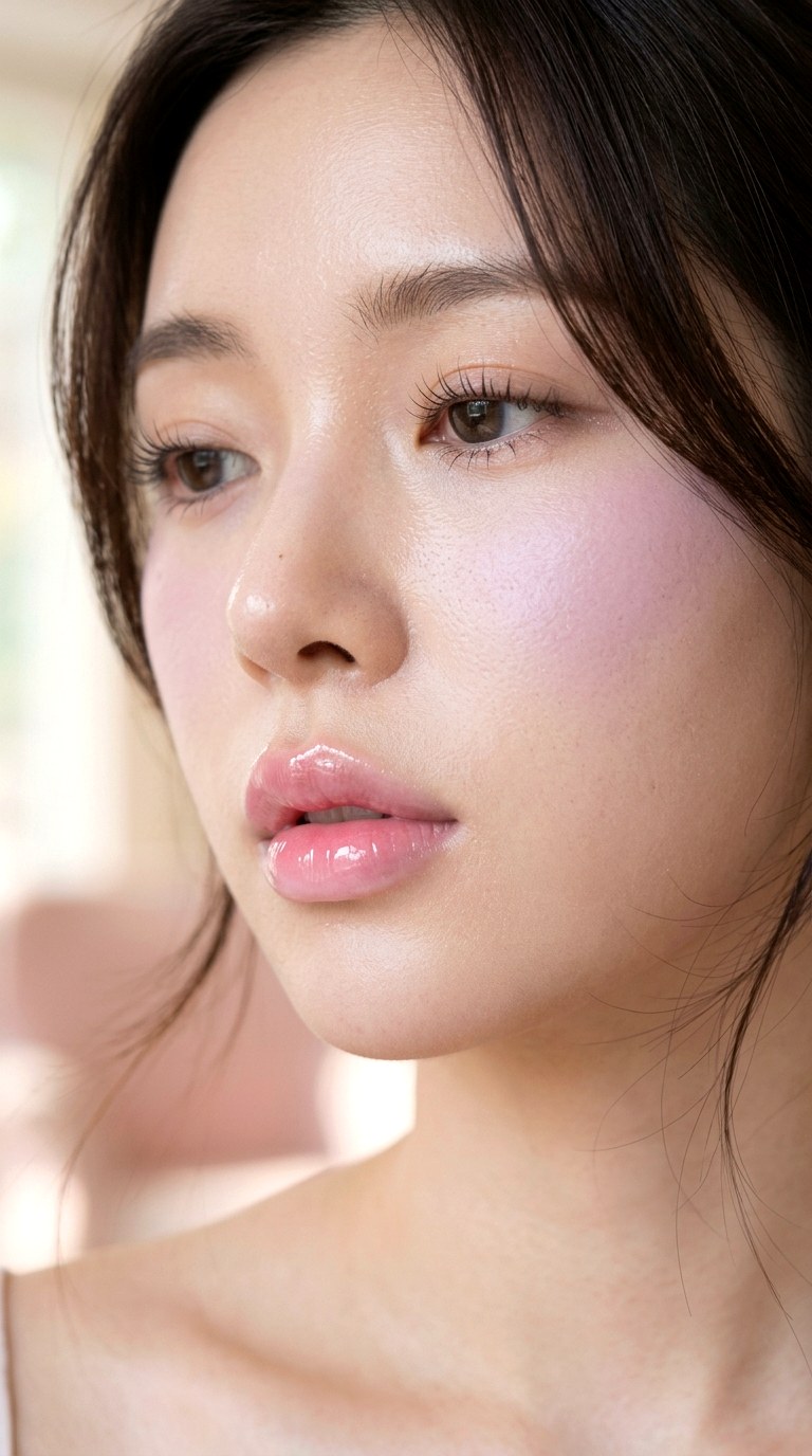 Milky Pink Gloss Lips - 20 glossy lips makeup 2026