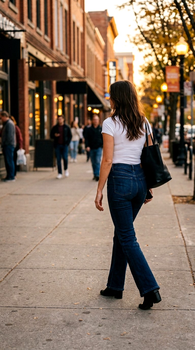 Modern Bootcut Jeans Revival - 20 western outfits women casual
