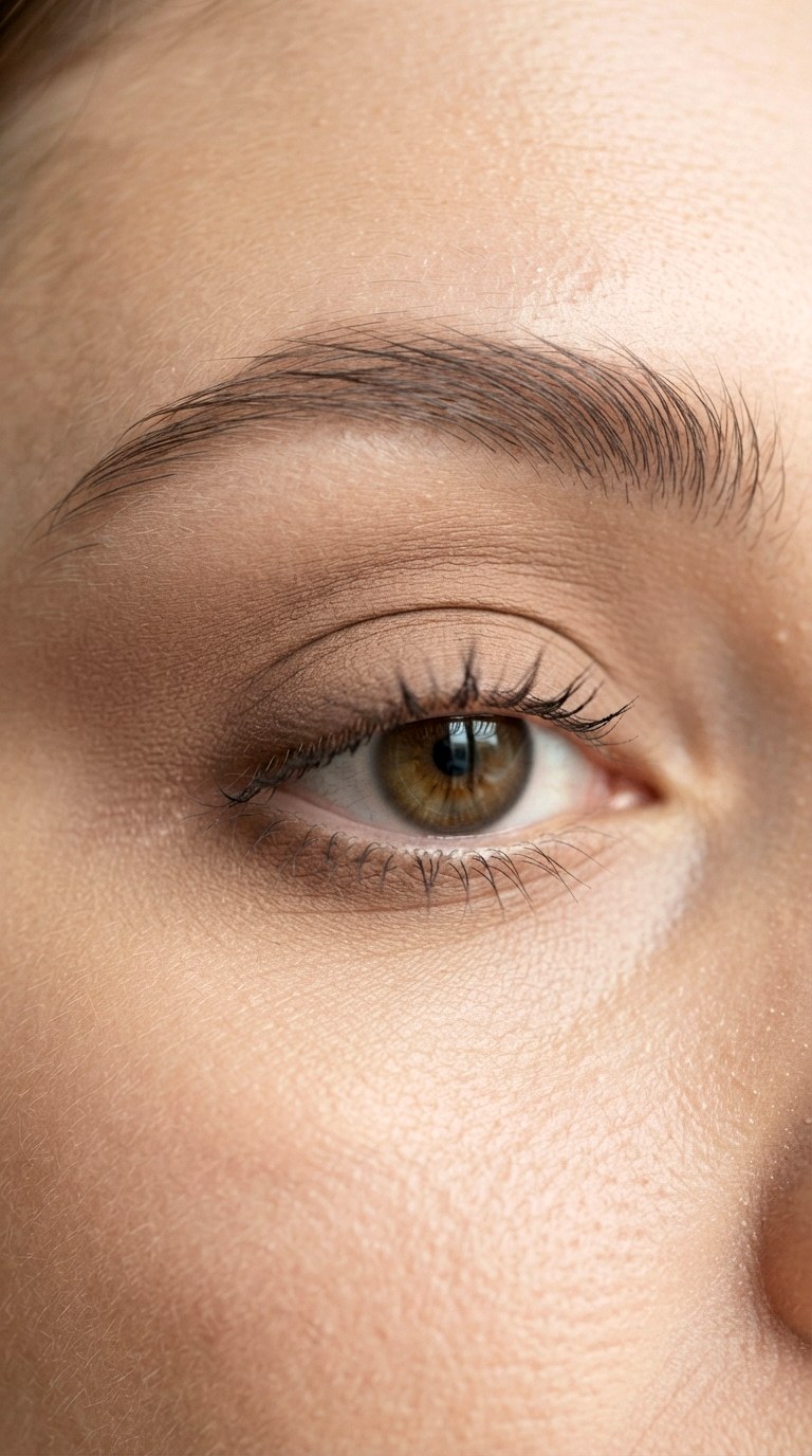 Monochromatic Latte Wash - 24 makeup eyes