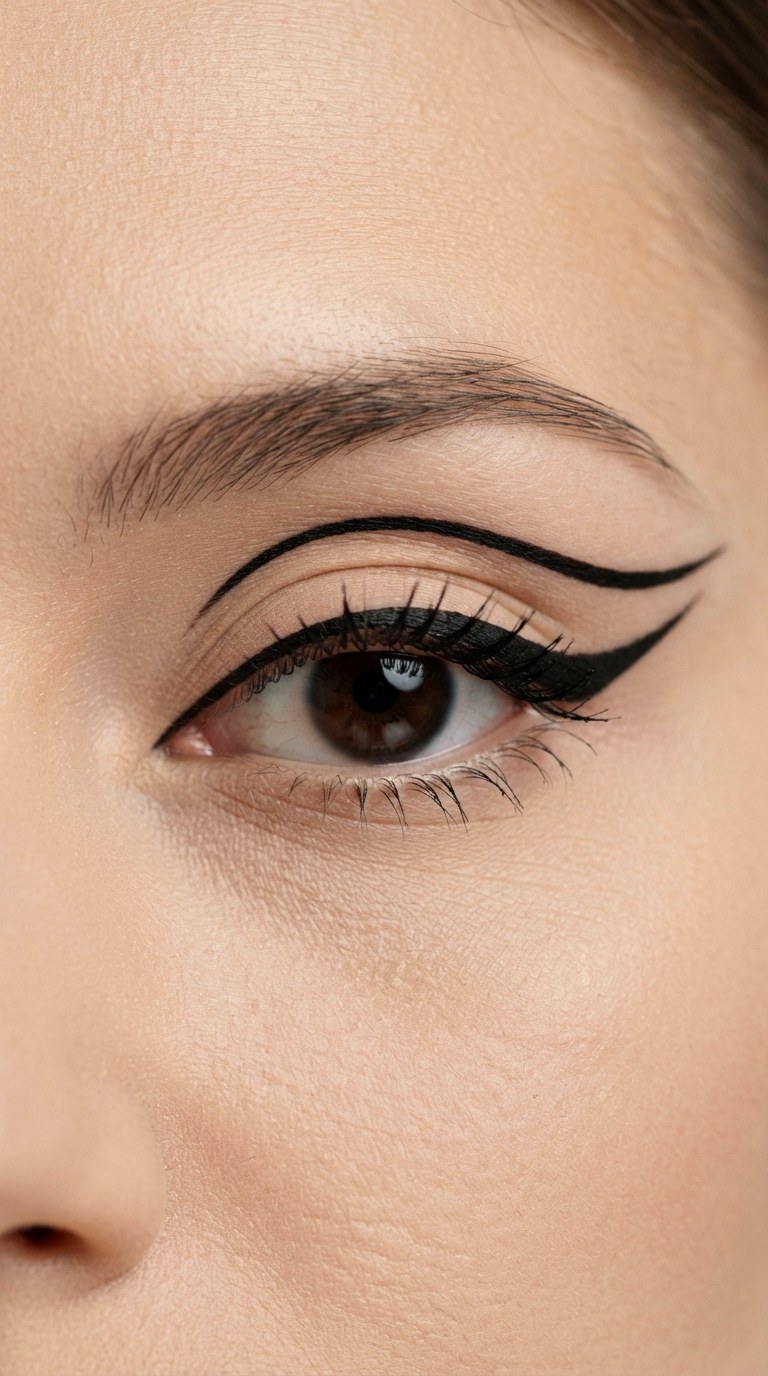 Negative Space Graphic Liner - 24 makeup eyes