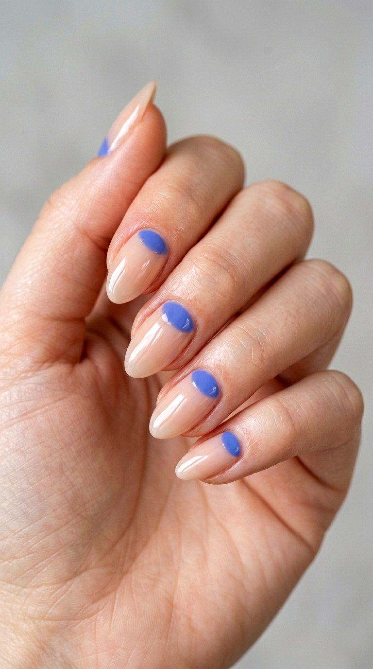 Negative Space Half Moons - 24 Flawless Spring Color Street Nails