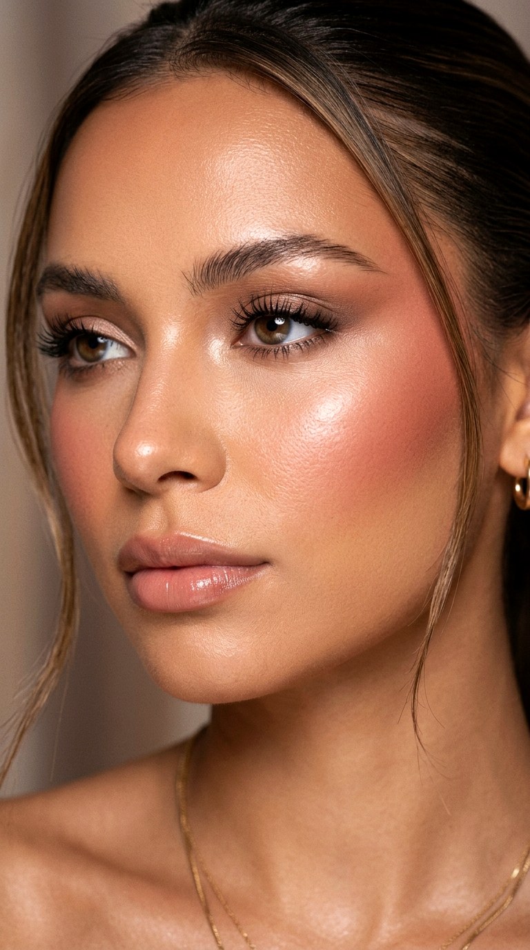 Next Level Airbrushed Glow Finish - 28 Airbrushed Blush Makeup Trend