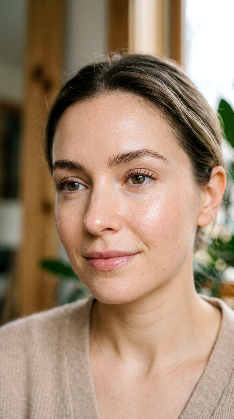 No Makeup Makeup Look - 22 Clean Radiant Face Makeup Trend