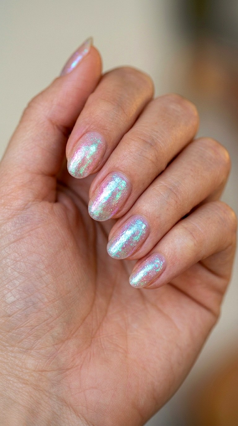 Opalescent Mermaid Shimmer - 24 Flawless Spring Color Street Nails