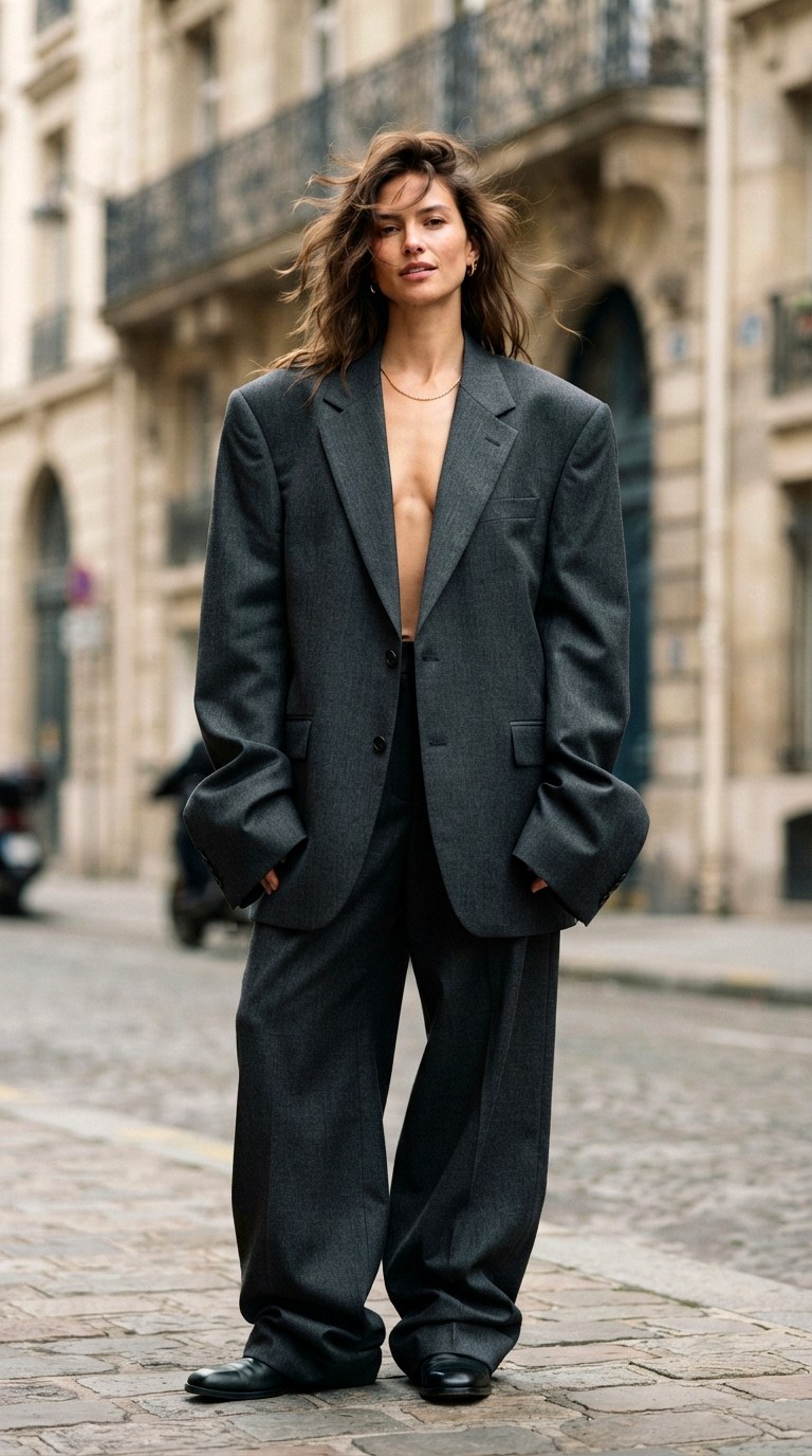 Oversized Blazer Core - 21 baggy suit