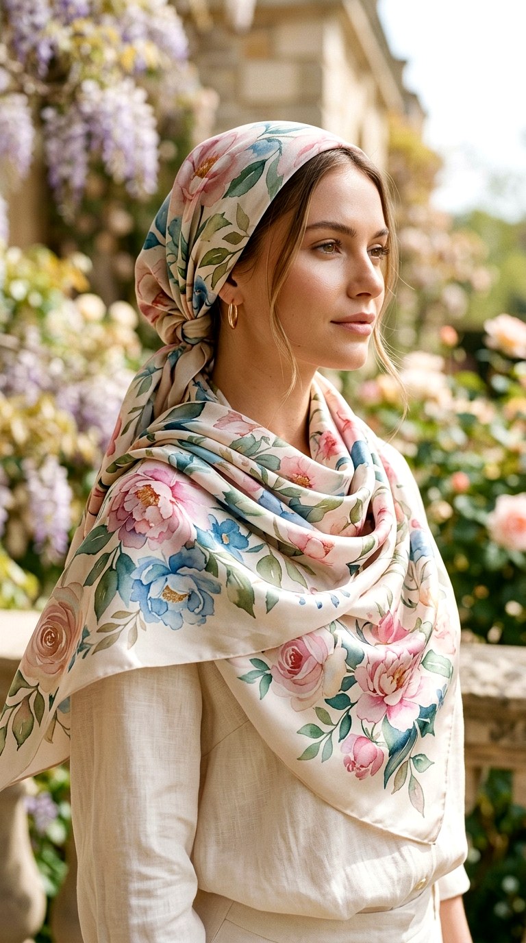 Oversized Silk Scarves - 23 Next-Level Spring Fashion Accessories 2026 That Are Set to Go Viral Everywhere
