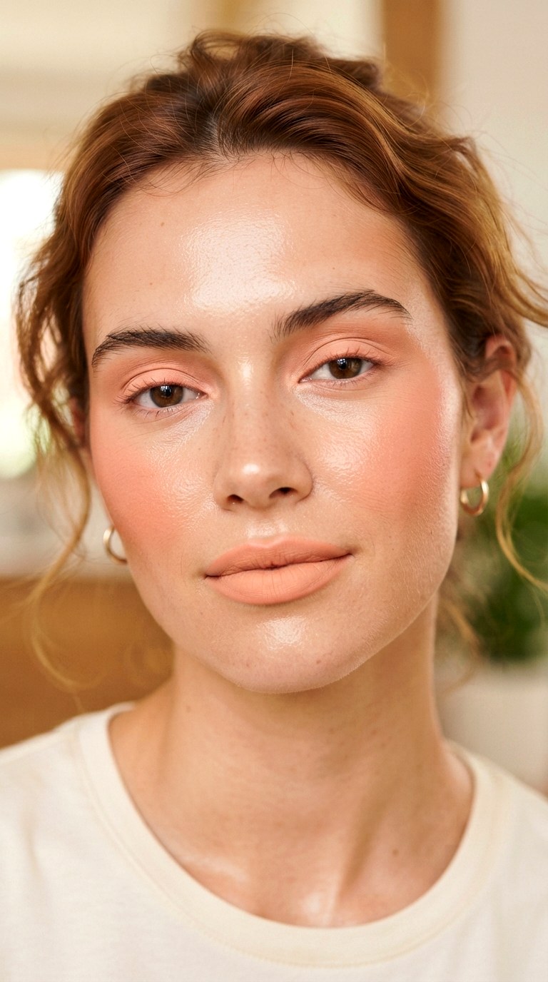 Pantone Peach Fuzz All Over - 30 creative makeup looks