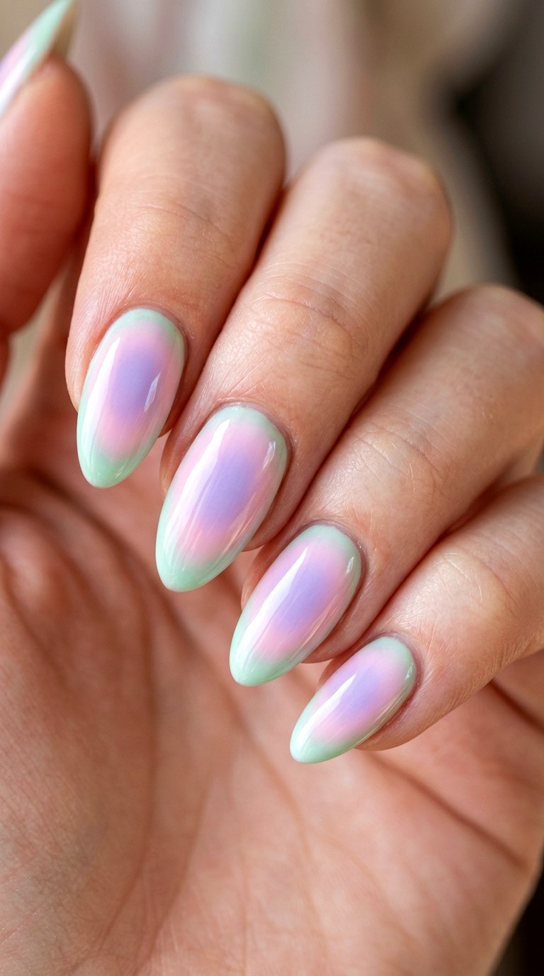 Pastel Aura Diffusion - 29 Subtle Spring Multicolor Nails