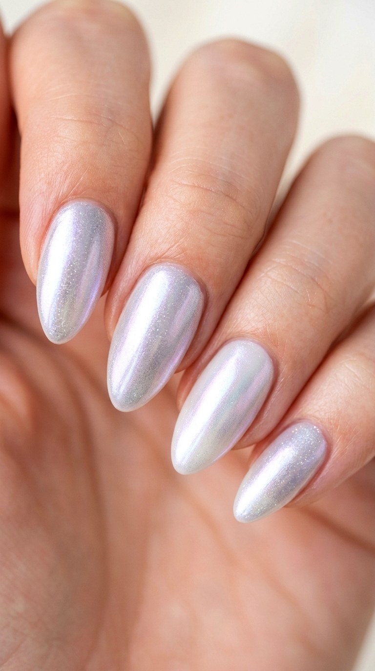 Pastel Chrome Cloud Dancer - 28 Quick Spring Color Street Nails