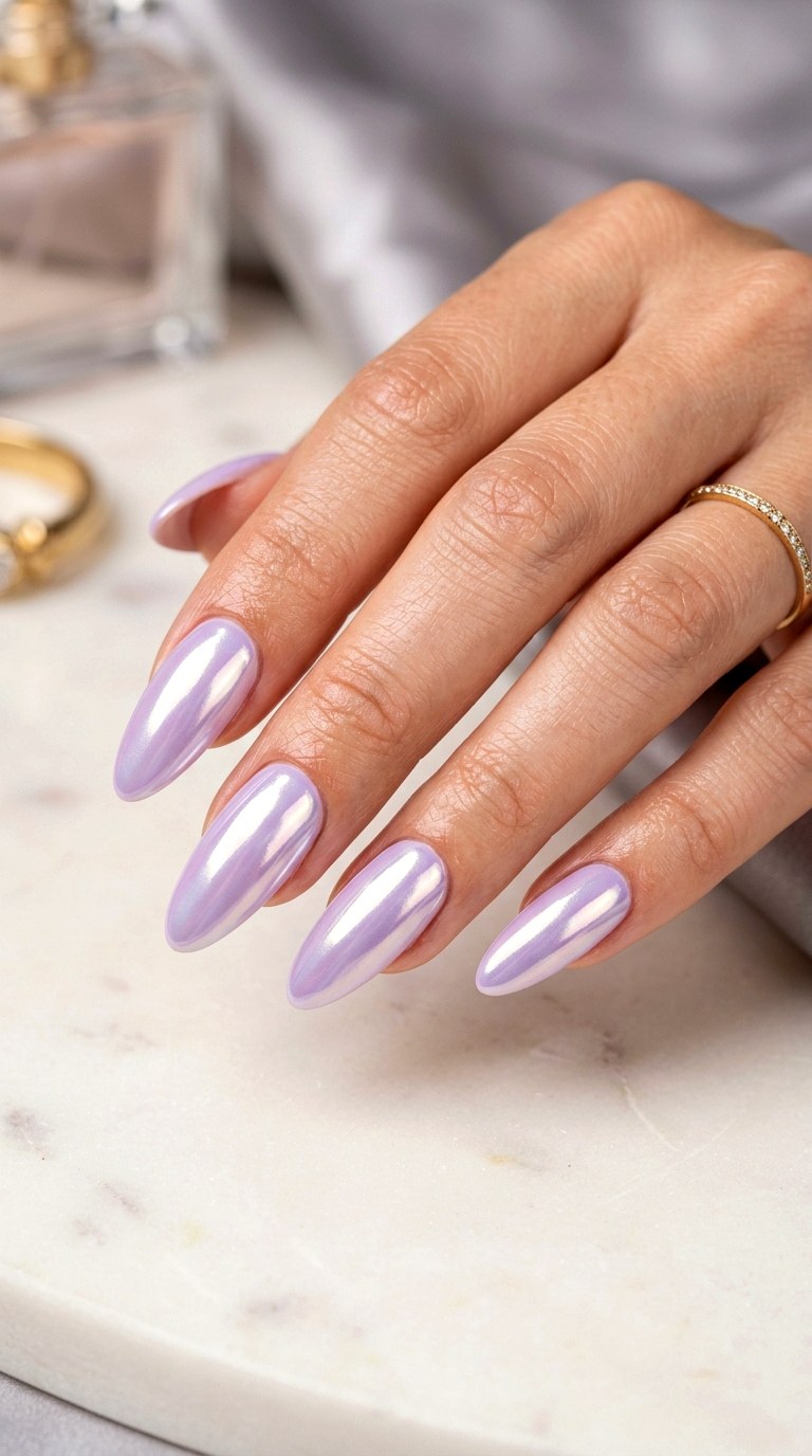 Pastel Chrome Nails - 25 Soft Pastel Spring Nail Designs That Feel Like Sunshine