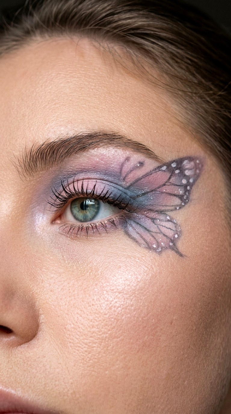 Pastel Smoky Butterfly Blend - 27 Butterfly Pastel Eye Makeup